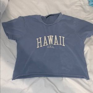Cropped Hawaii tee